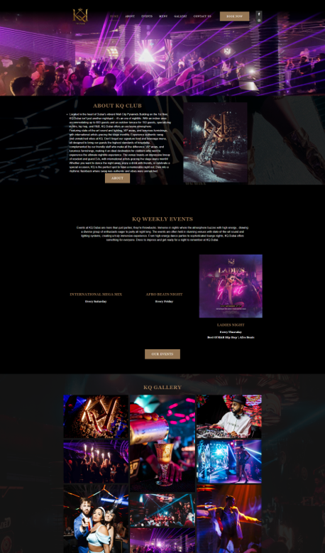 KQ Club Dubai - Website Design - Elio Digital Marketing -Elias Moussy - Website Design Service in the UAE - Qatar - Saudi Arabia - Europe and USA